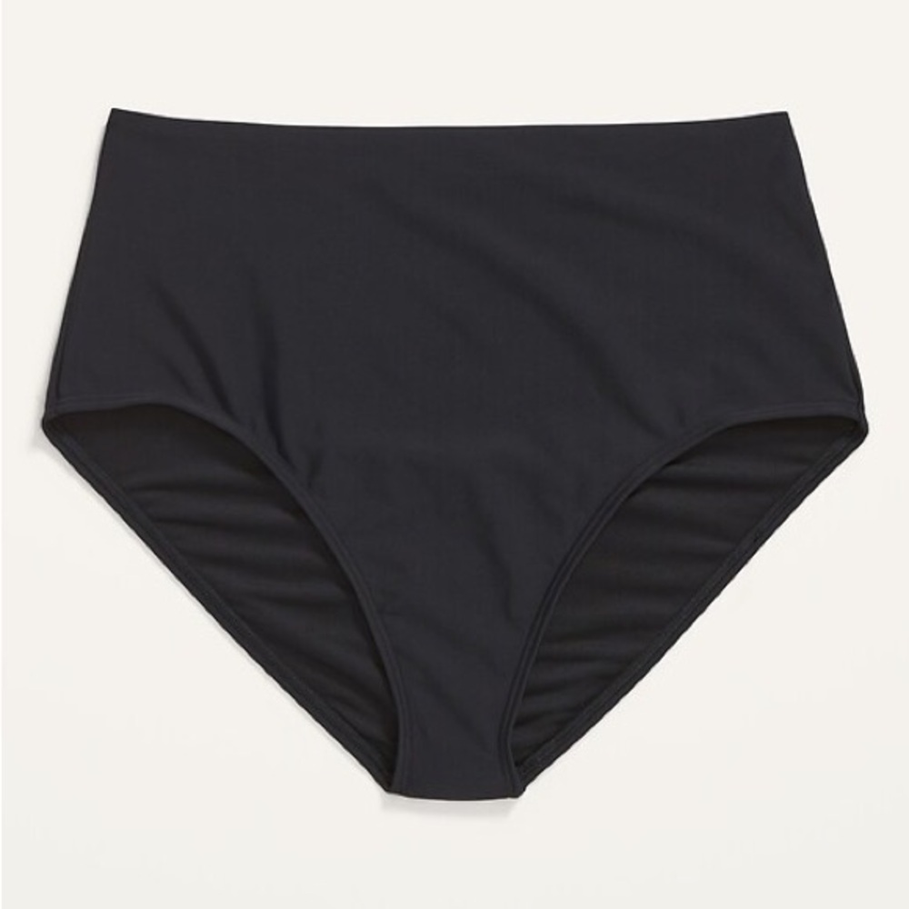Old Navy • NWT High-Waisted Black Swim bottoms bikini bottoms RW1